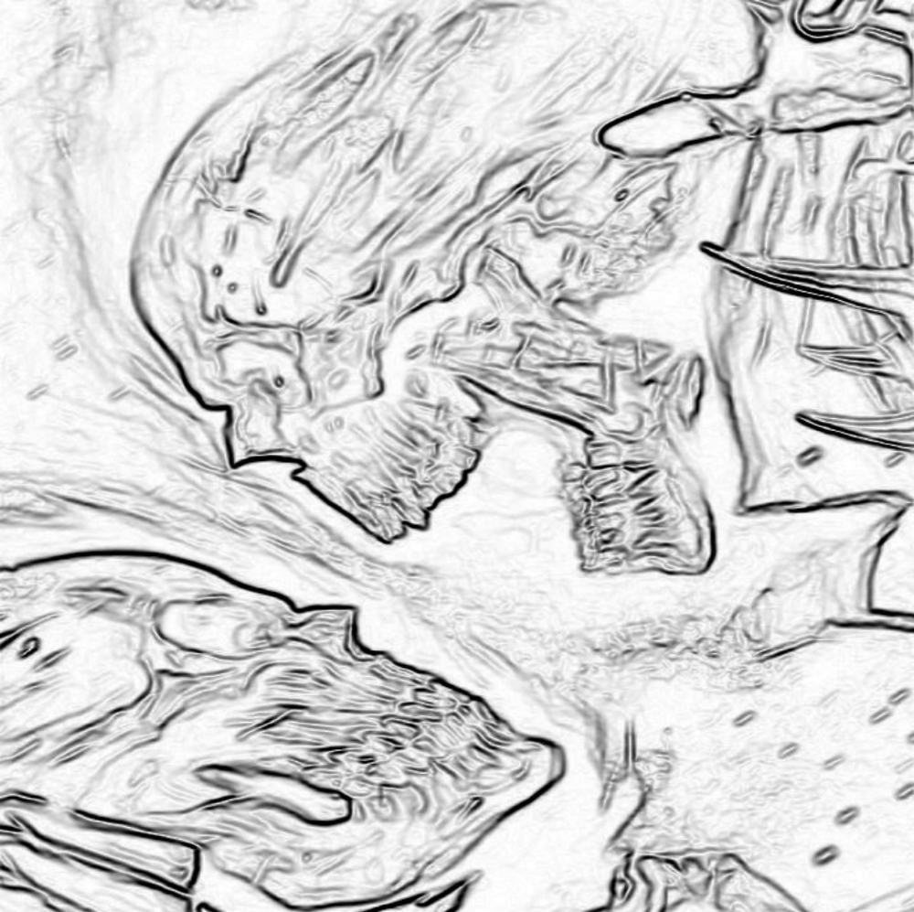 A picture of two ghost riders